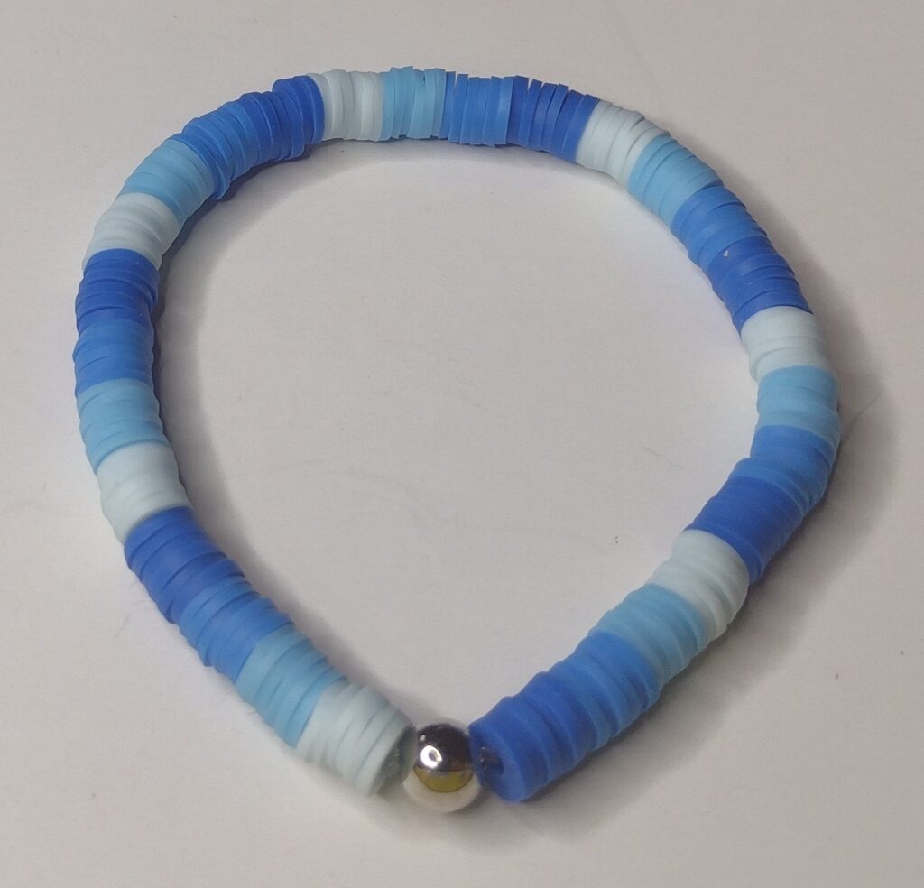 stretch Clay bead bracelet