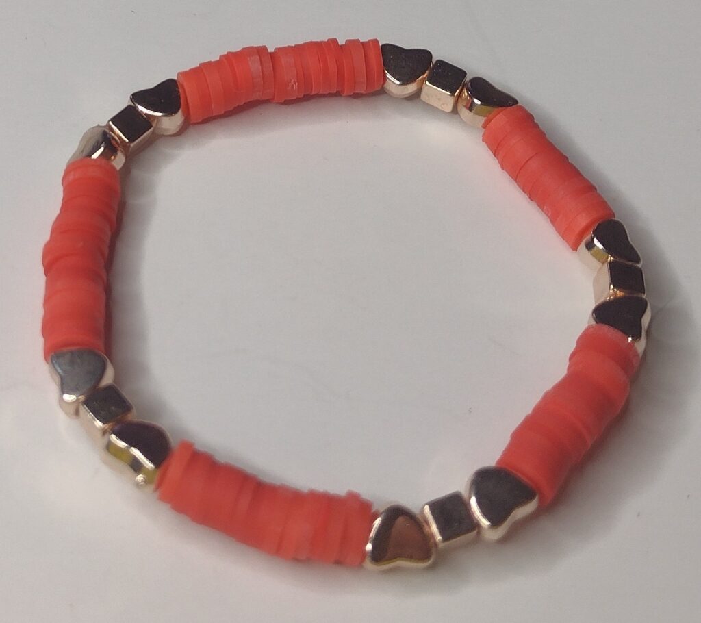 stretch Clay bead bracelet