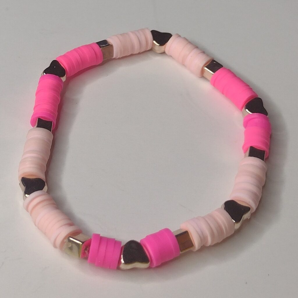 stretch Clay bead bracelet