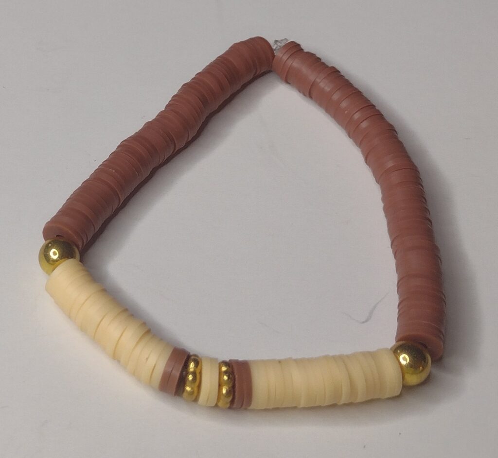 stretch Clay bead bracelet