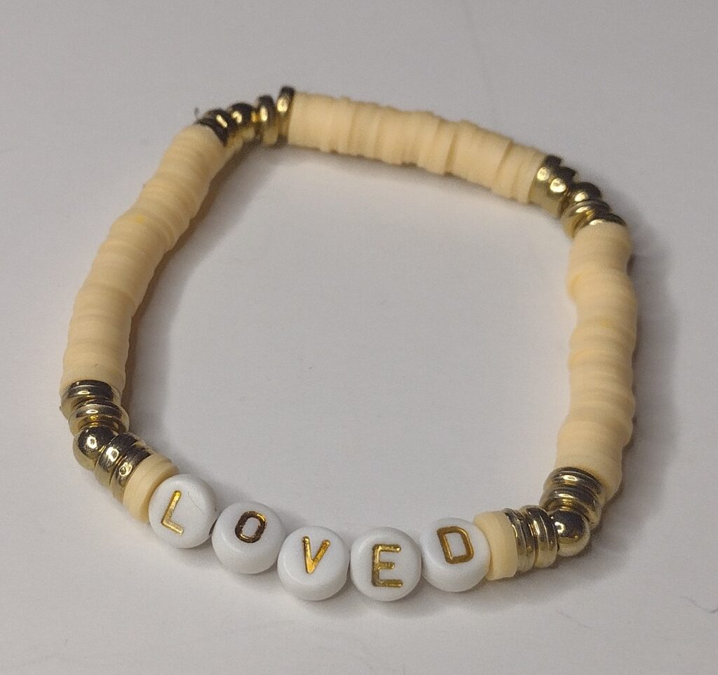 stretch Clay bead bracelet