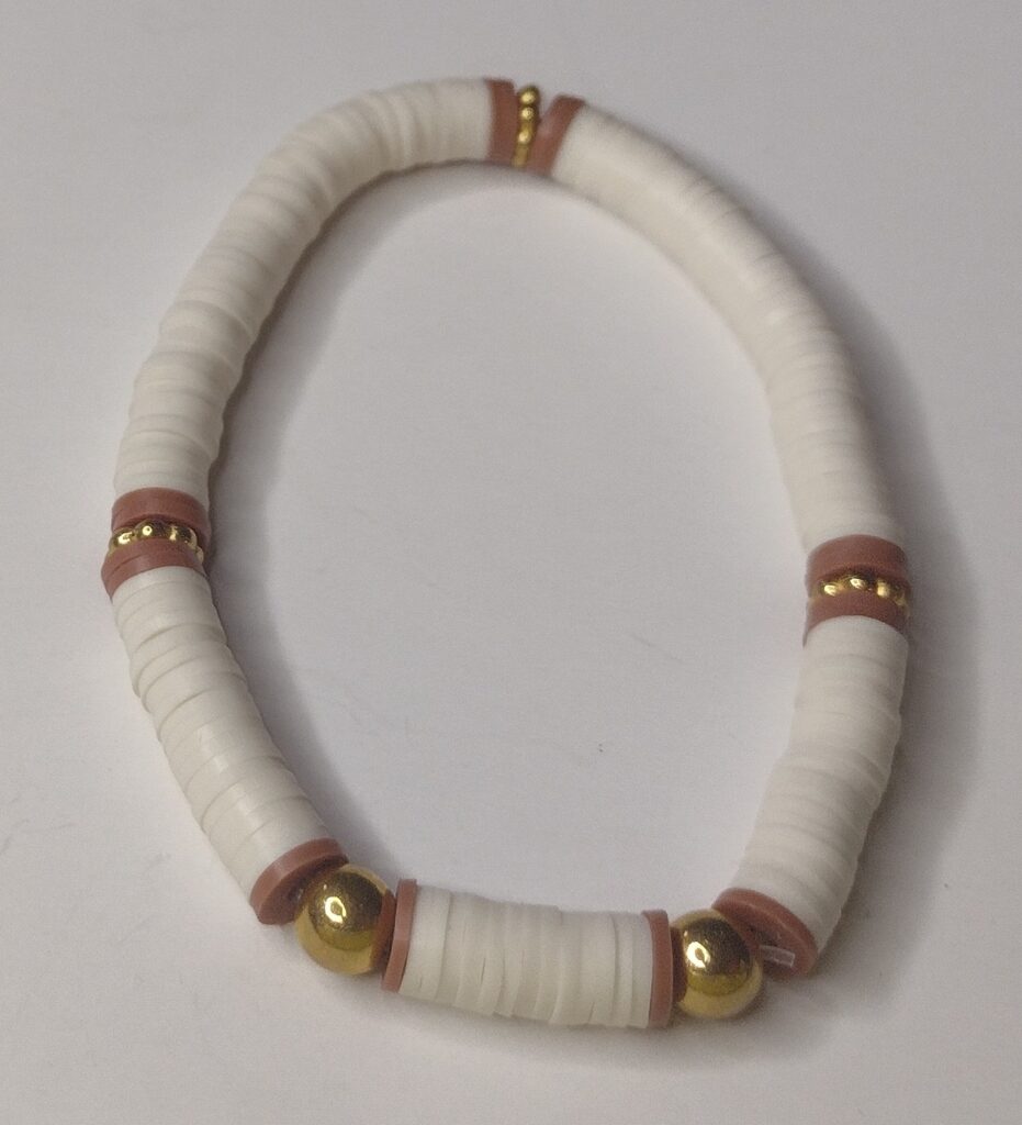 stretch Clay bead bracelet