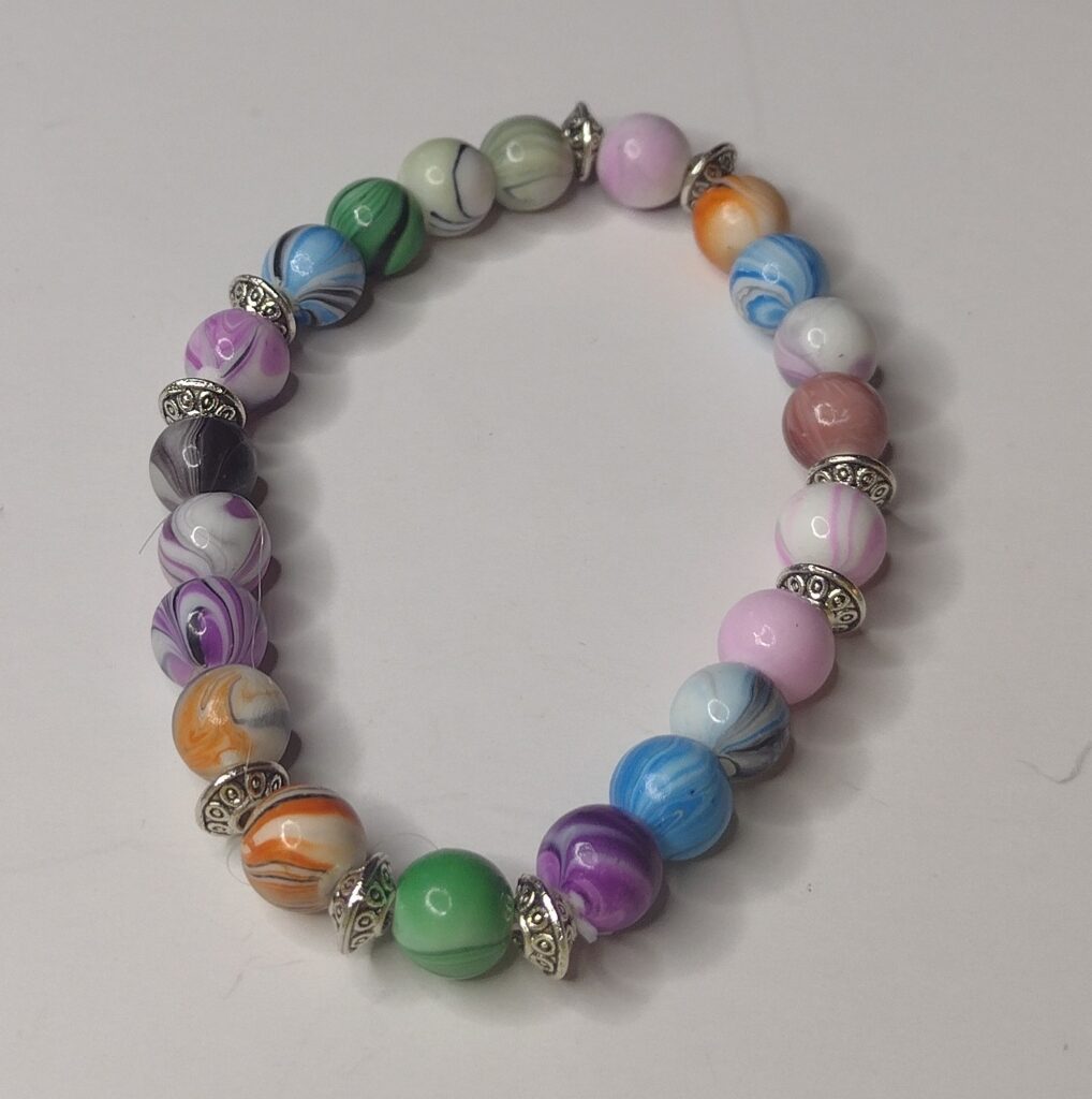 stretch Craft bead bracelet