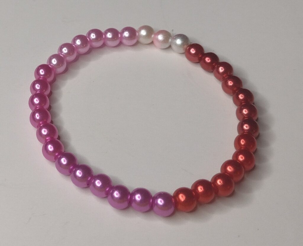 stretch Craft bead bracelet